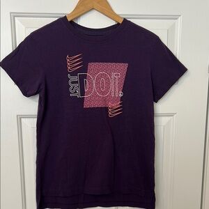 Nike Purple Tee with Logo